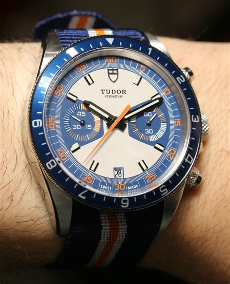 tudor heritage chrono thickness|tudor heritage blue t401.